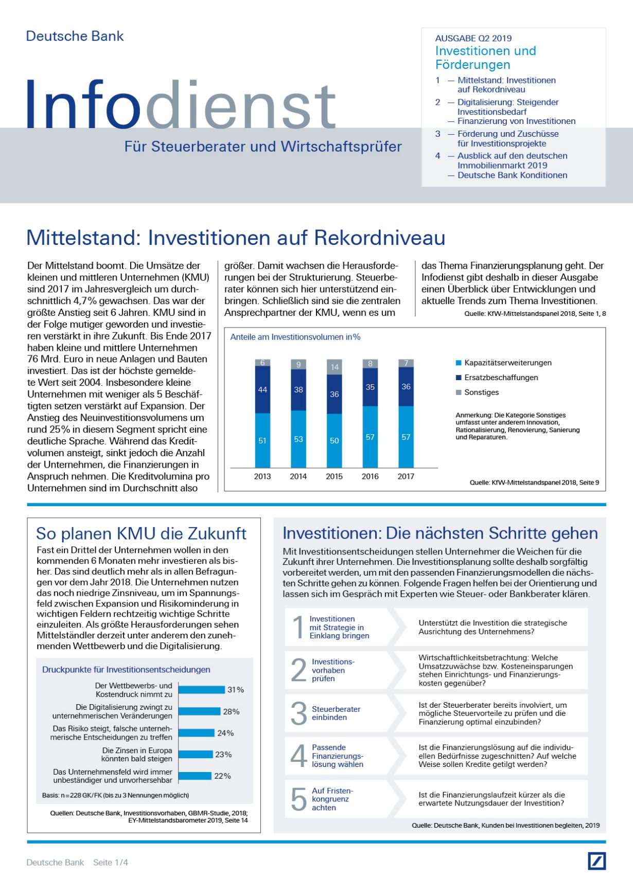 Infodienst Steuerberater und Wirtschaftsprüfer 02/2019