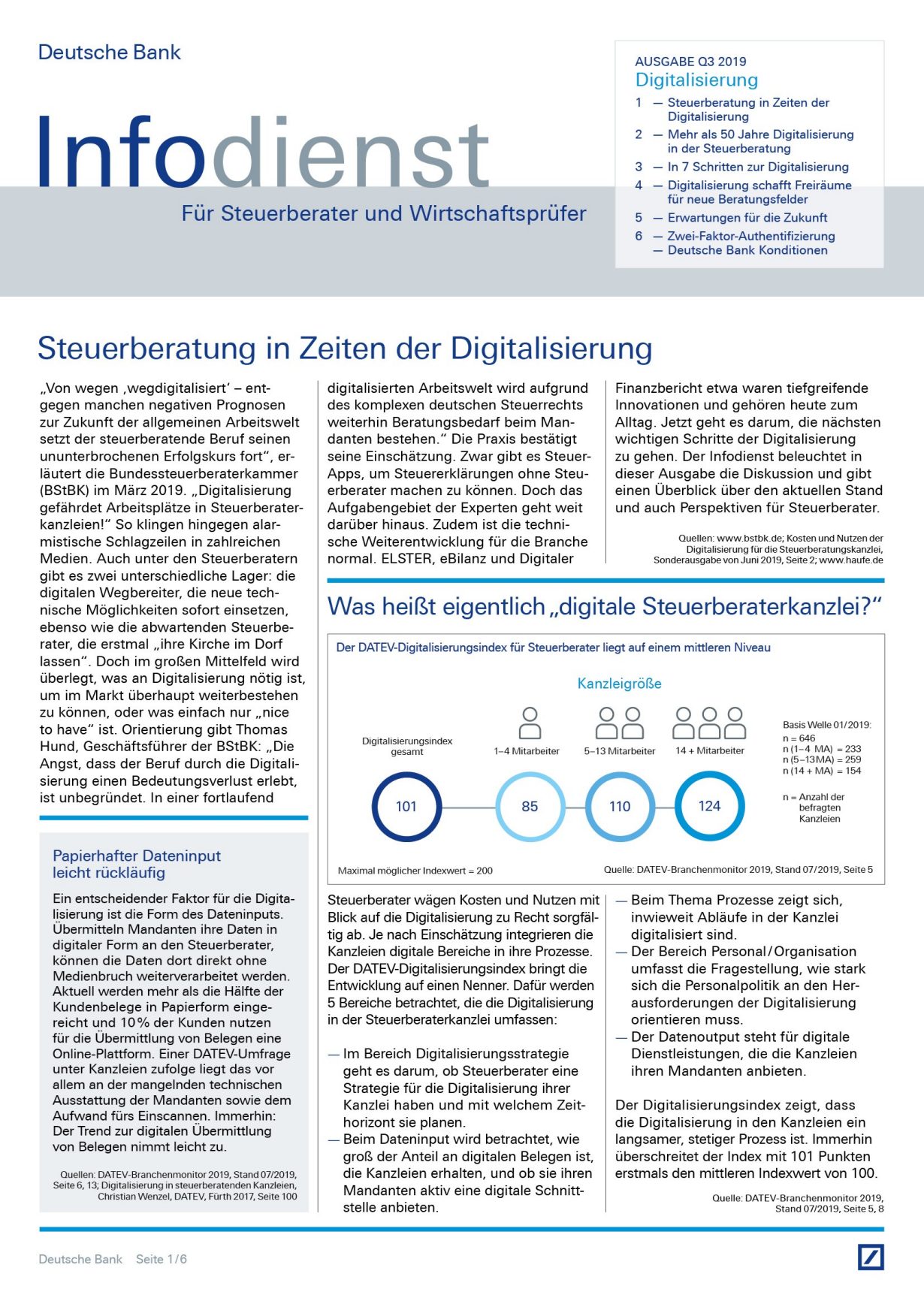 Infodienst Steuerberater und Wirtschaftsprüfer 03/2019