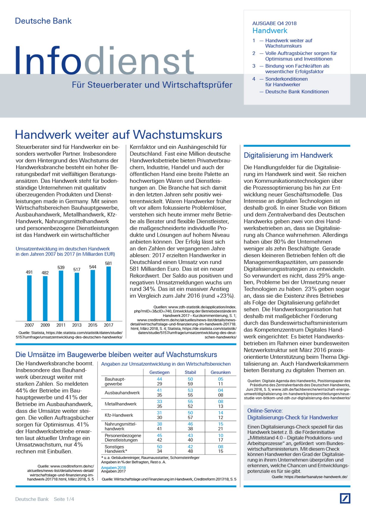 Infodienst Steuerberater und Wirtschaftsprüfer 04/2018