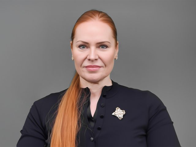 Lavinia Bauerochse ist Global Head of Sustainable Finance der Deutsche Bank Corporate Bank. BILDQUELLE: DB