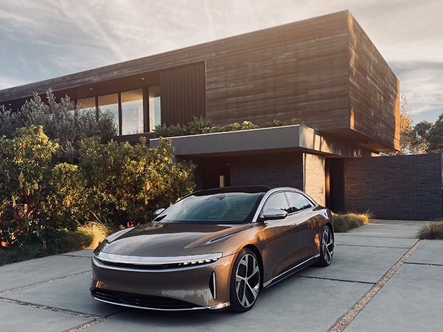 Auch das Design ist Oberklasse vom Lucid Air. 