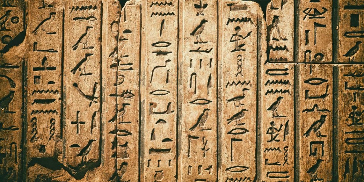 Hieroglyphen-Tafel