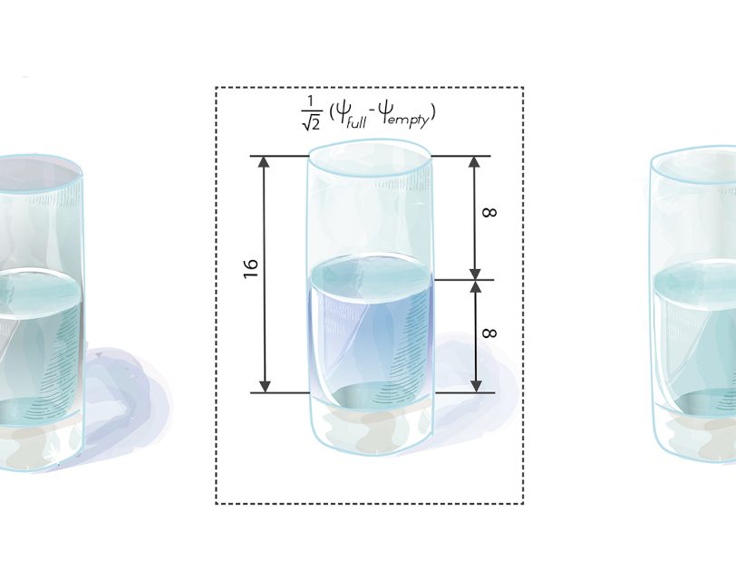 Das Glas ist halb leer