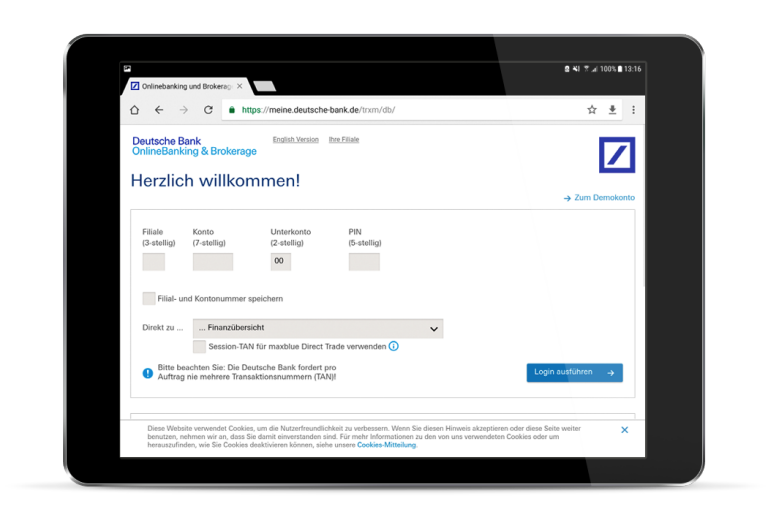 Deutsche Bank Mobile App – Deutsche Bank Privatkunden