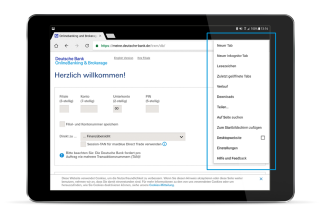 Deutsche Bank Mobile App - Deutsche Bank Privatkunden