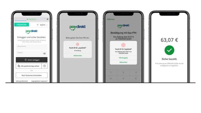 smartphones paydirekt