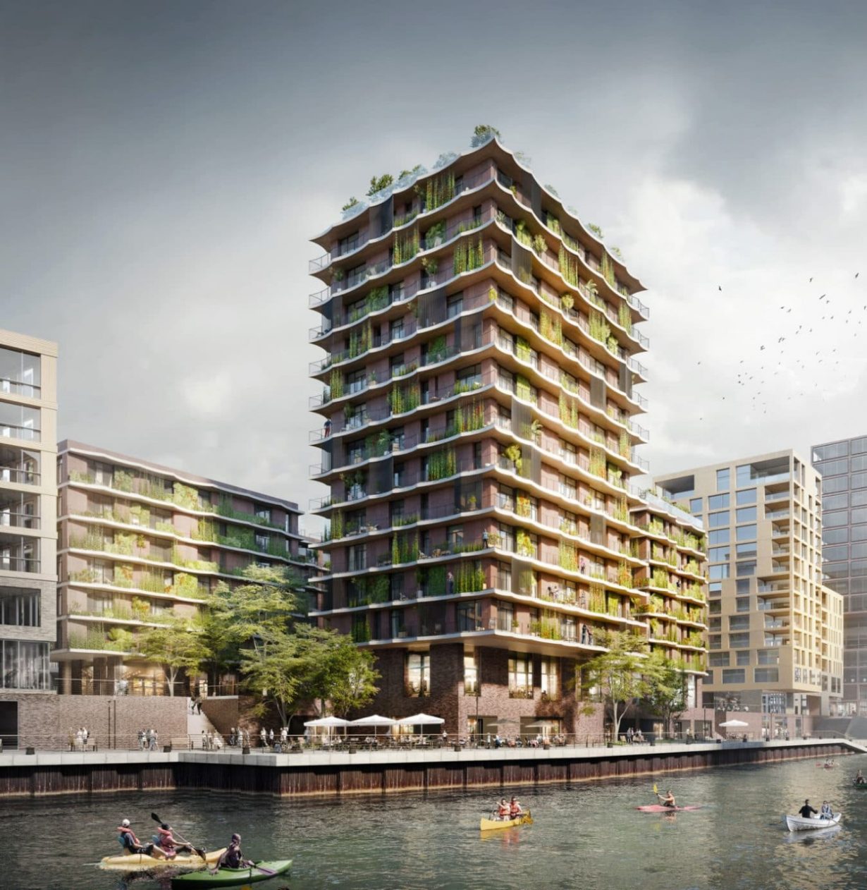 Das wohl nachhaltigste Gebäude Hamburgs: das Moringa-Haus