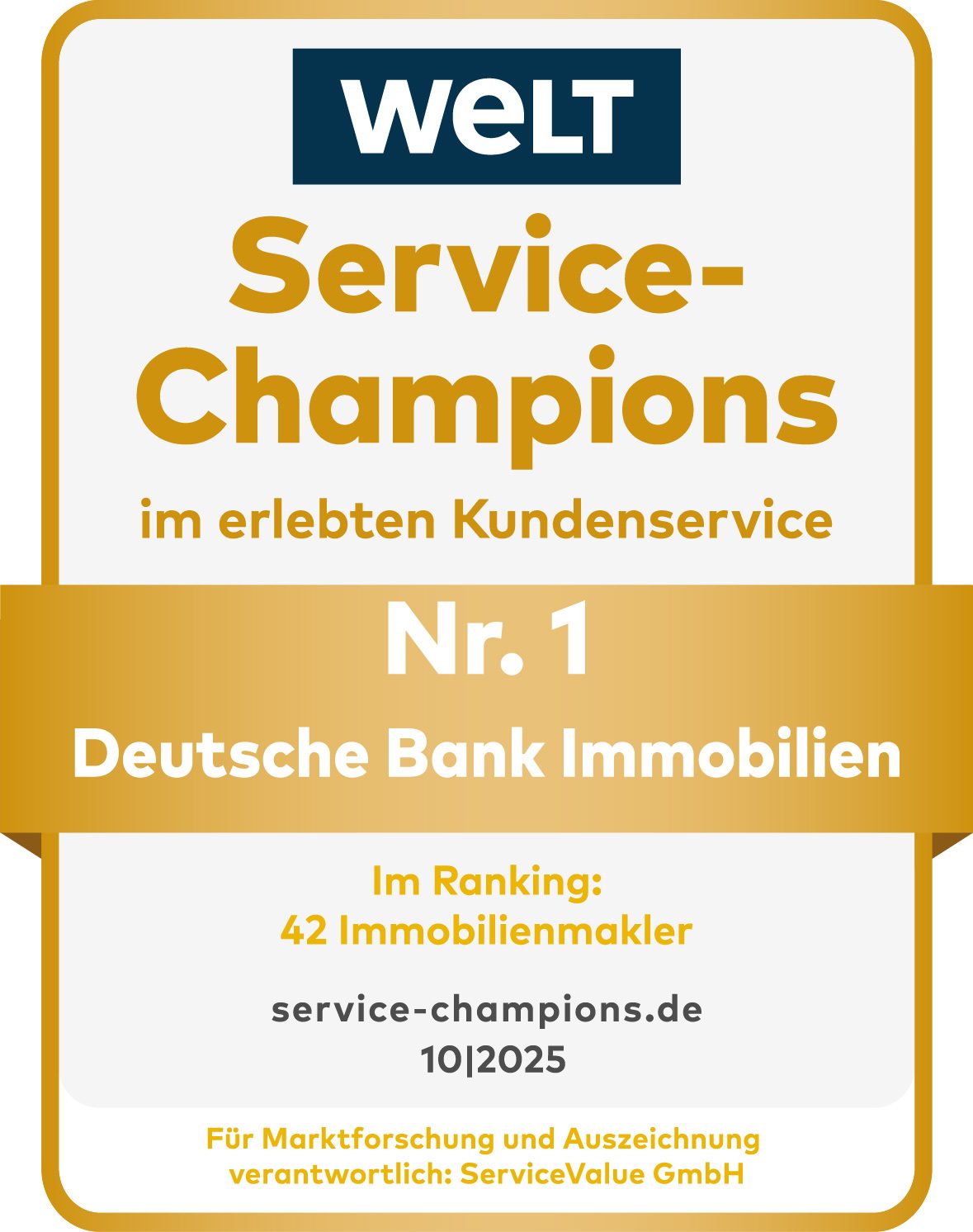 Ausgezeichneter Service