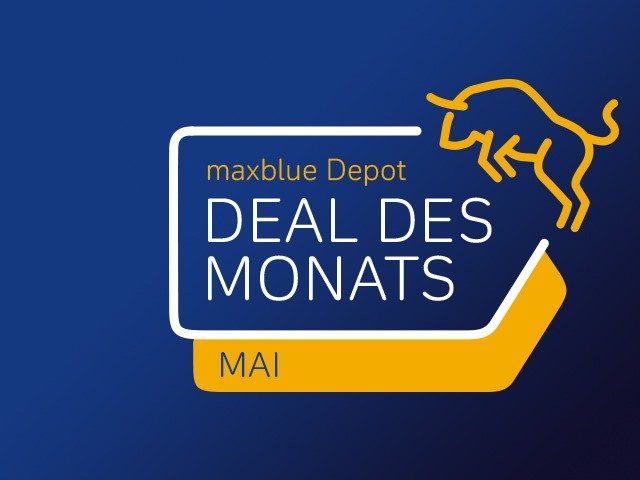 Deal des Monats Mai - maxblue Online-Depot