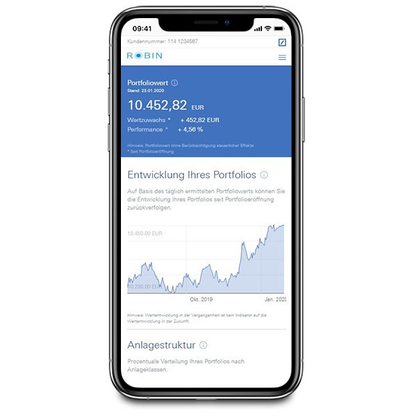 Digitale Vermögensverwaltung ROBIN Deutsche Bank