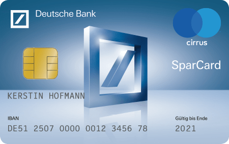 Sparcard Deutsche Bank Privatkunden