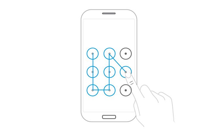 Entsperren Sie zum Bezahlen Ihr Smartphone