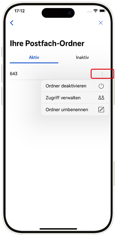 Verwaltung im digitalen Postfach