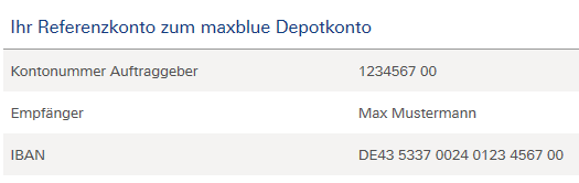 Referenzkonto