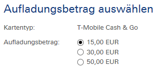Services-Prepaid-Aufladung Bank Deutsche |