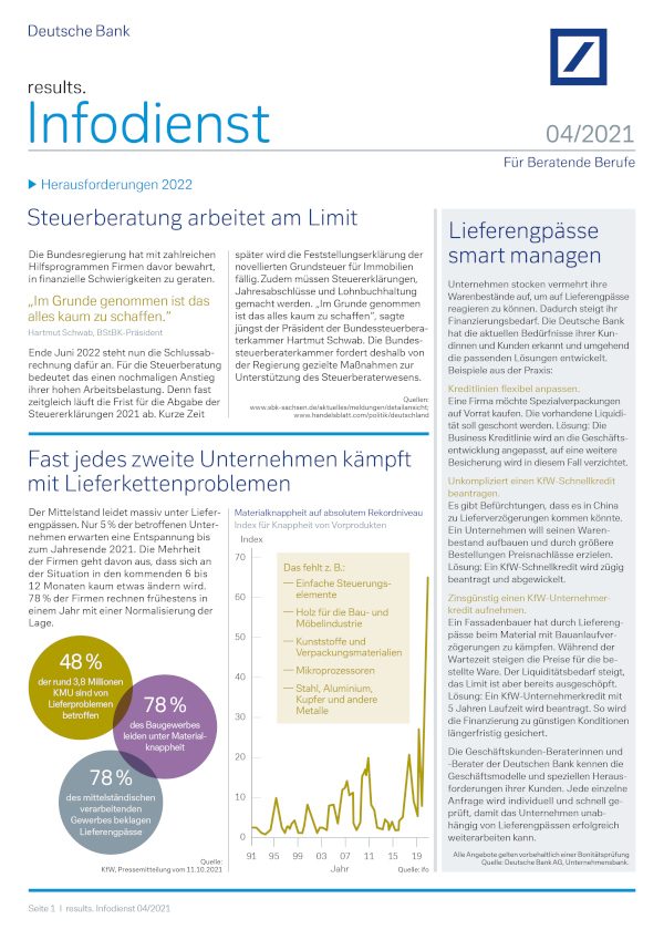 Infodienst Steuerberater und Wirtschaftsprüfer 04/2021