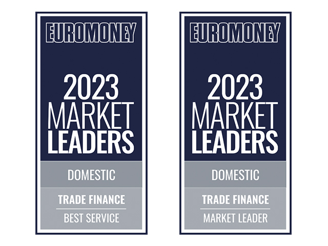 Euromoney Trade Finance Market Leader 2021