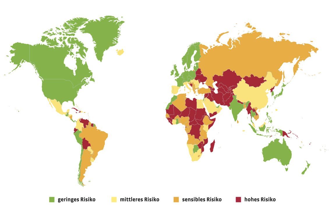 Länderrisiken im Überblick