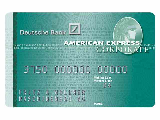 Kreditkarten für Unternehmen | Business Cards | Deutsche Bank